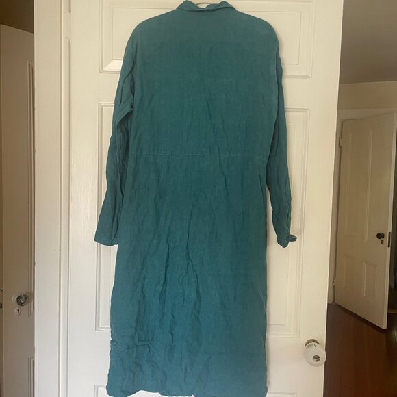 Vintage Click "Color Me Cotton" Linen Dress - Picture 5 of 7